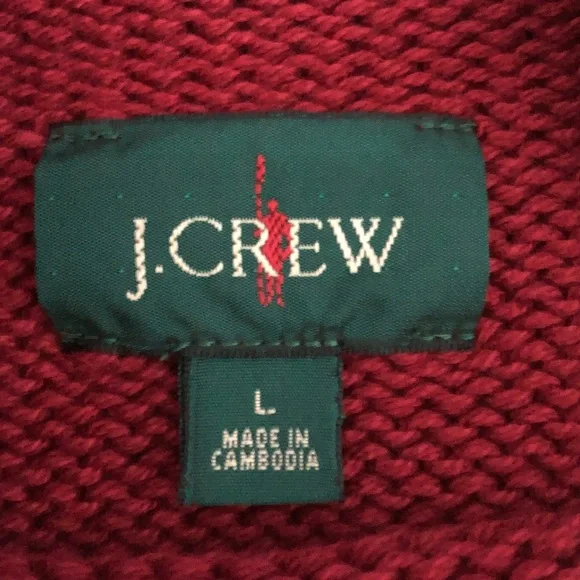 J. Crew 1988 Rollneck- Red Ochre - Picture 3 of 4